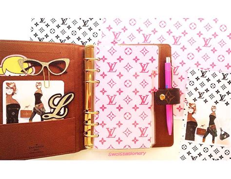 louis vuitton planner inserts|louis vuitton agenda planner.